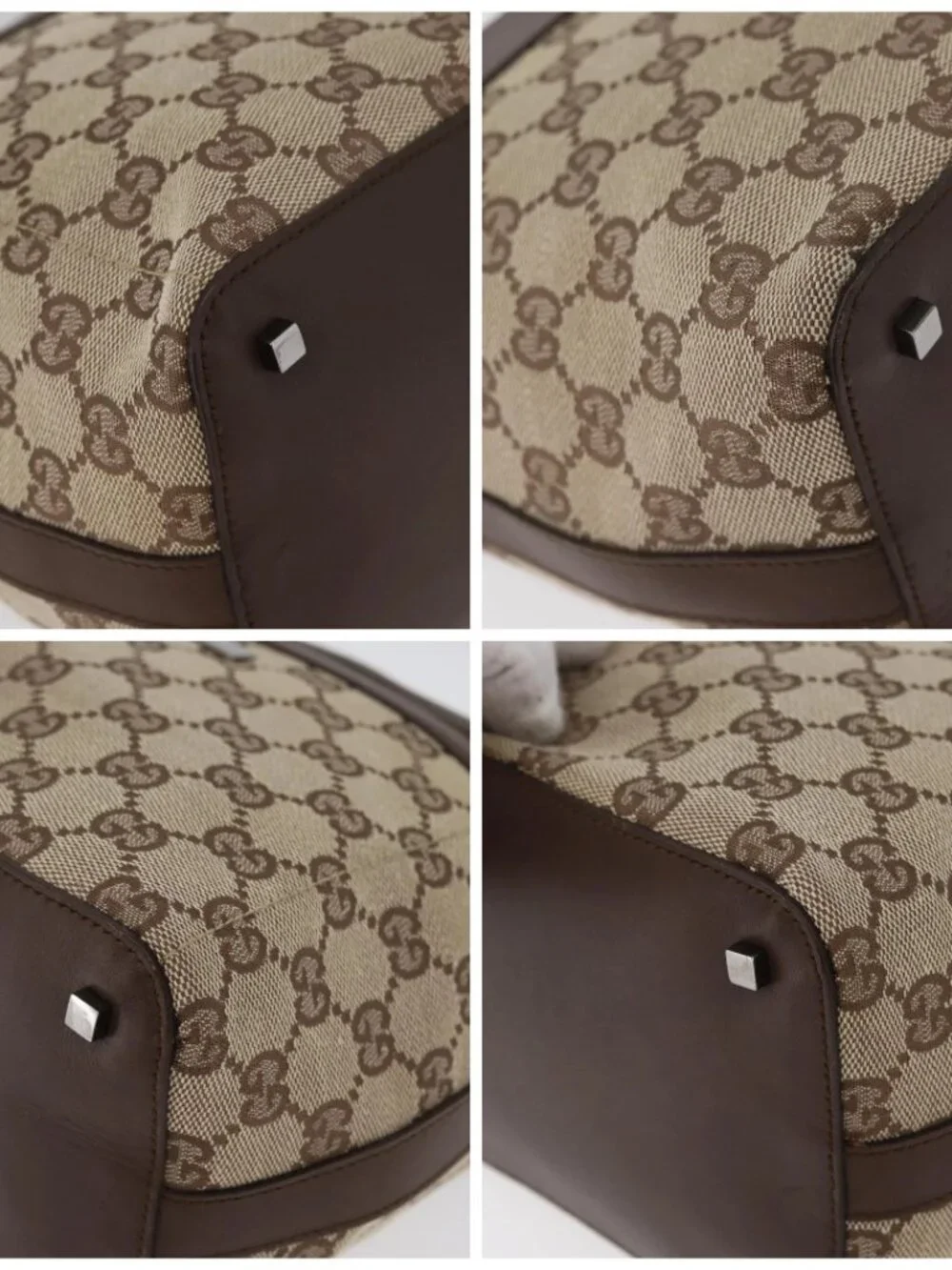 GUCCI GG Canvas Shoulder Bag Beige 001 4299 Auth mr2016 - Picture 14 of 16